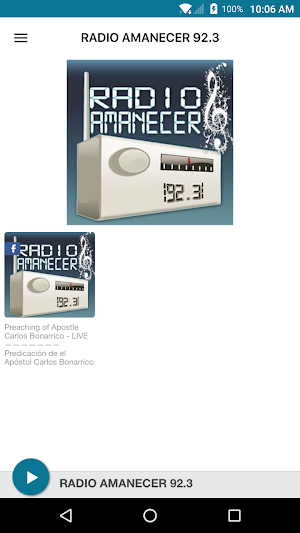 RADIO AMANECER 92.3 Screenshot 0
