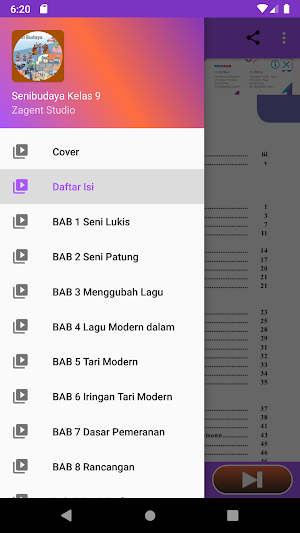 Seni Budaya Kelas 9 Kurikulum 2013 Screenshot 1