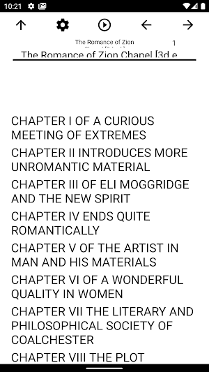 Book, The Romance of Zion Chapel [3d ed.] Screenshot 0