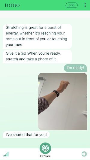 Lyra Wellbeing Tomo Screenshot 0