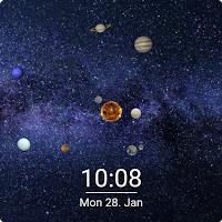 Solar System Watch Face