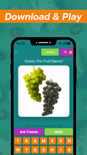 Fruits Picture Quiz Screenshot 3