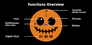 Halloween Watch Face Screenshot 0