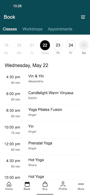 Grit and Grace Hot Yoga Screenshot 1