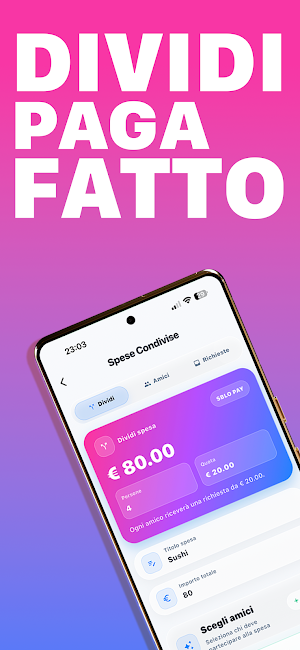 Sblo App - Gestione Spese Screenshot 2