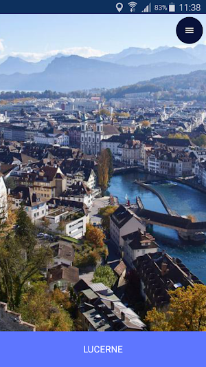Lucerne map guide offline sight tourist navigation Screenshot 0