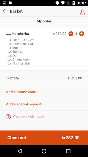 Pizzahjørnet Florø Screenshot 3
