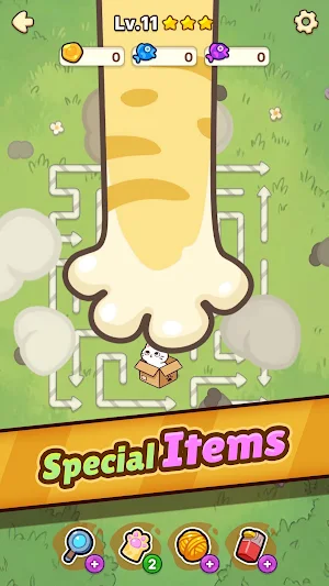 Cat Rescue: Arrow Puzzle Screenshot 1