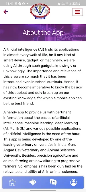 GADVASU Artificial inteligence Screenshot 2