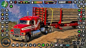 City Truck Game Cargo Truck 3D Screenshot 3