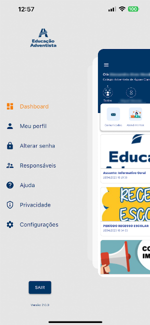 Agenda Educação Adventista DF Screenshot 2