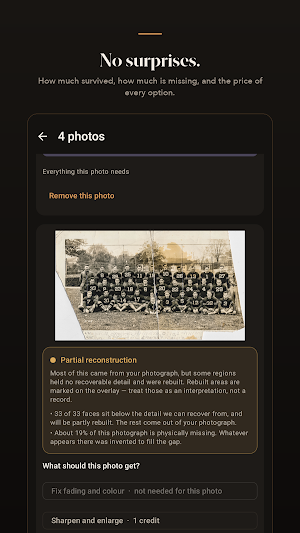 Heirloom: Restore Old Photos Screenshot 3