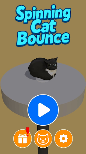 Spinning Cat Bounce: OIIA OIIA Screenshot 1
