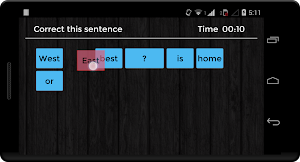 Gujarati Game - Jumble Fumble Screenshot 1