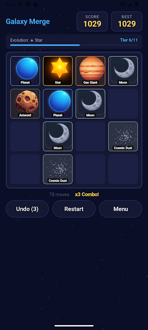 GalaxyMerge Screenshot 1