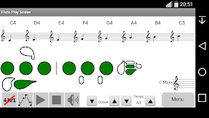 Flute Play Scales Trial Screenshot 1