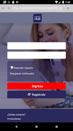 Sodexo Club MX Screenshot 3