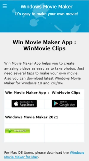 Topwin Movie Maker Screenshot 0