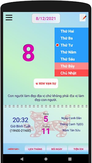 Lich Van Su 2022 Screenshot 0