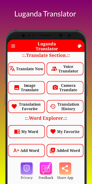 Luganda Translator Screenshot 1