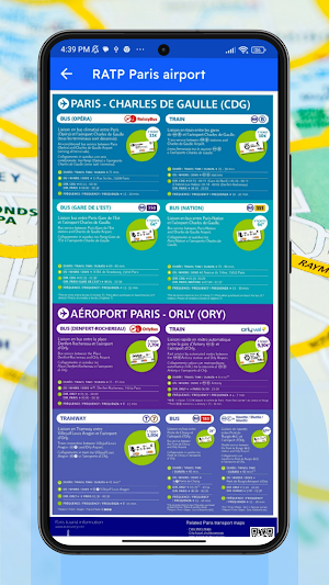 Paris metro subway map Offline Screenshot 2