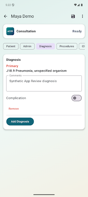 eCCR x WiZmed Screenshot 1