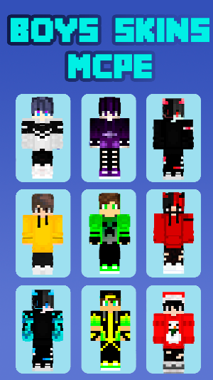 Boys Skins for Minecraft Screenshot 3