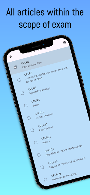 ClerkOne Study App Screenshot 2