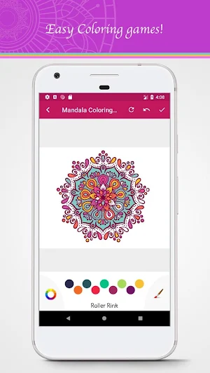 Mandala Coloring Book Screenshot 2