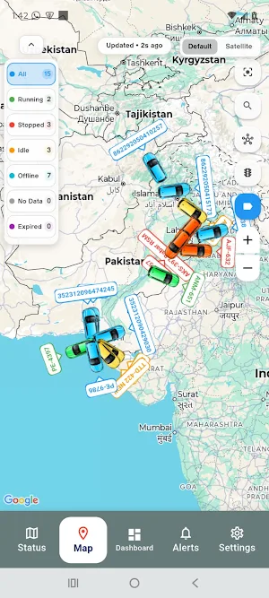 Cyber Track Fleet Screenshot 2
