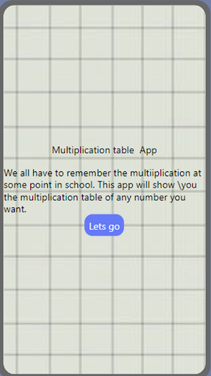 Multiplication Table by Cheryl screenshot 3