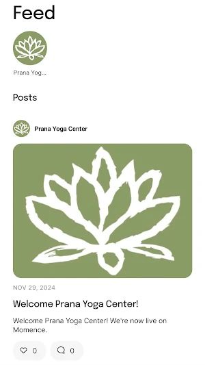 Prana Yoga Center Screenshot 3