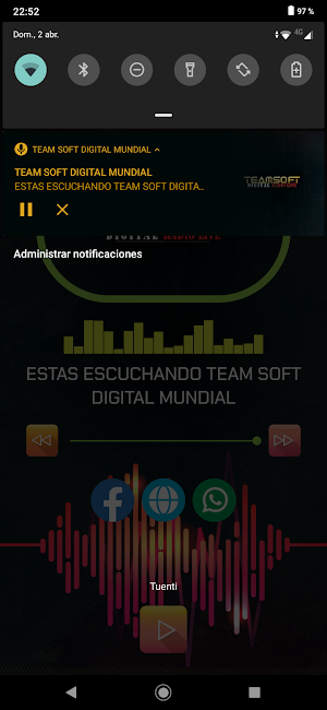 TEAM SOFT DIGITAL MUNDIAL Screenshot 1