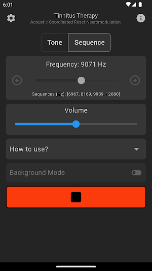 Tinnitus Therapy - ACRN Screenshot 3