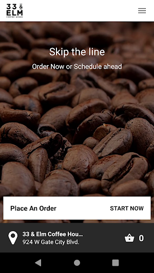 33 & Elm Coffee House Screenshot 1