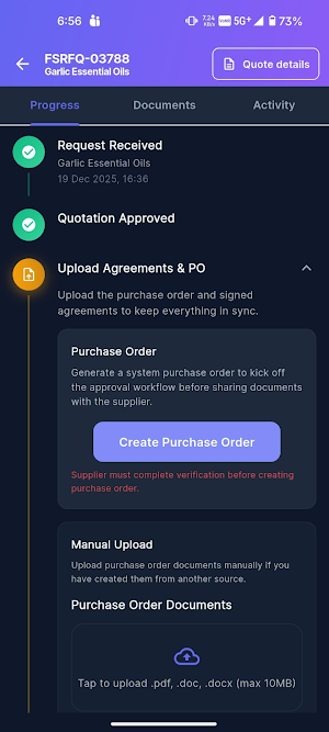 Find supplier Screenshot 3