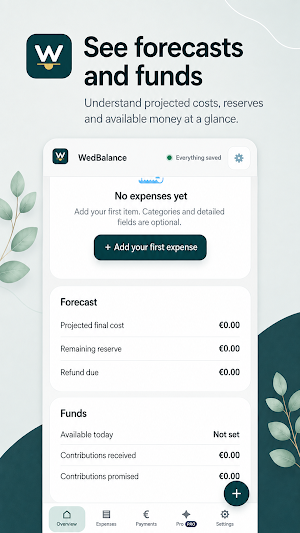 WedBalance: Wedding Budget Screenshot 2
