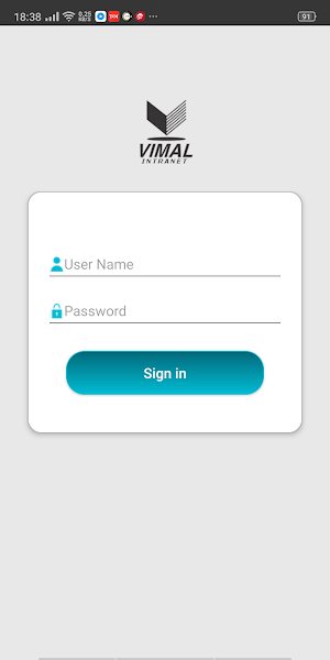 Vimal Intranet Screenshot 0