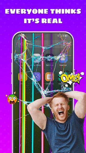 Haha Screen - Broken Screen Screenshot 2