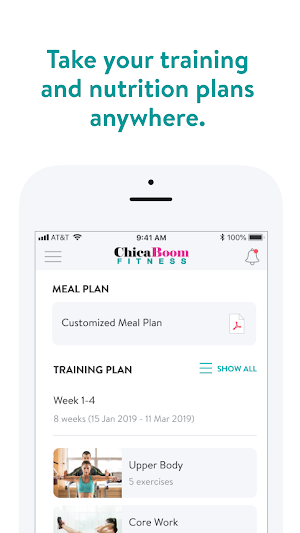 ChicaBoom Fitness Screenshot 1