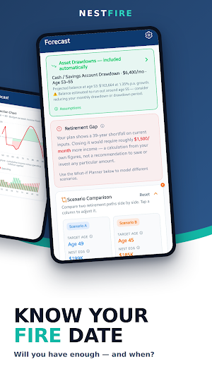NestFIRE: FIRE Retirement Plan Screenshot 0
