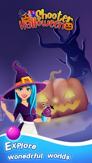 Halloween Bubble Shooter Screenshot 1