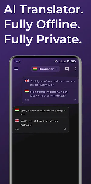 Offline Translator - Putnik AI Screenshot 1