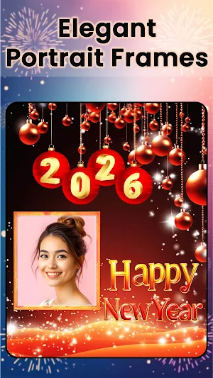 New Year Photo frame 2026 Screenshot 1