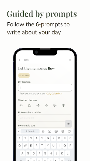Journalfy Travel Journal Screenshot 1