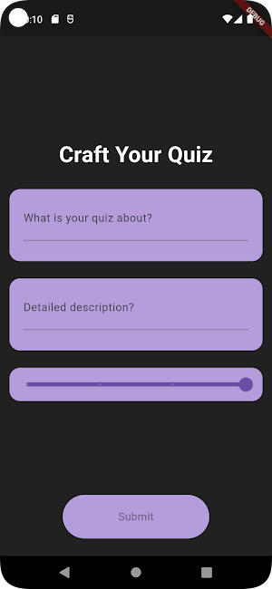 QuizCraft Screenshot 1