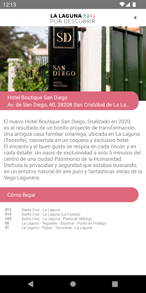 La Laguna Turismo Screenshot 2