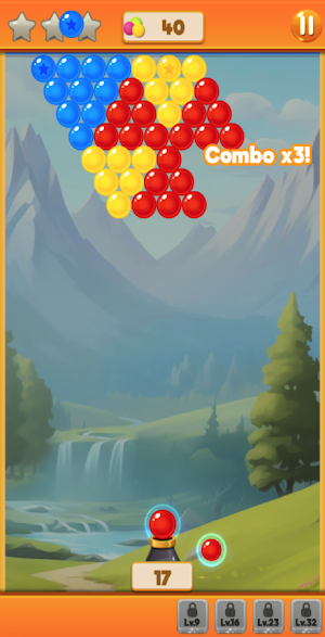 Bubble Shooter Toon! Screenshot 1
