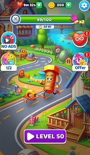 Screw Sort: Screw Jam Match 3D Screenshot 0