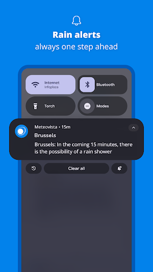 Meteovista: weather & rain Screenshot 2